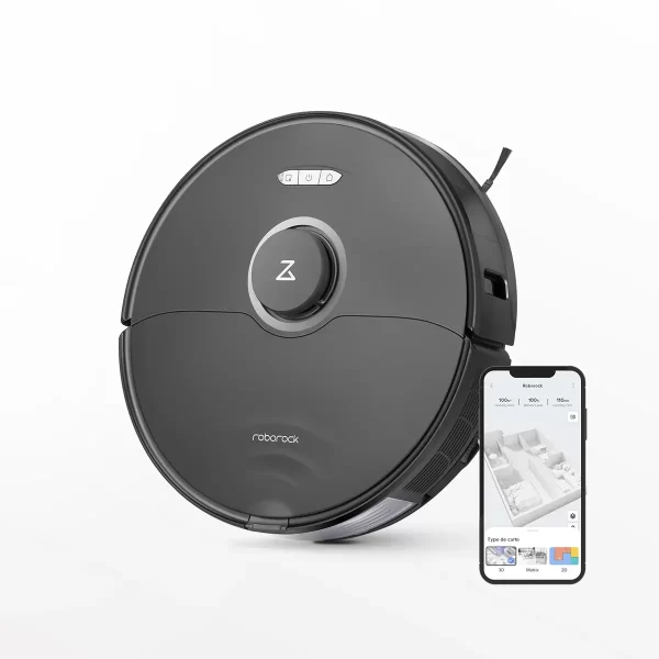 جارو رباتیک روبوراک Roborock S8 Robot Vacuum with Sonic Mop رنگ مشکی