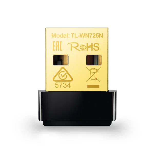 دانگل وای فای تی پی لینک مدل TP-Link TL-WN725N V3 150Mbps Wireless N Nano USB Adapter