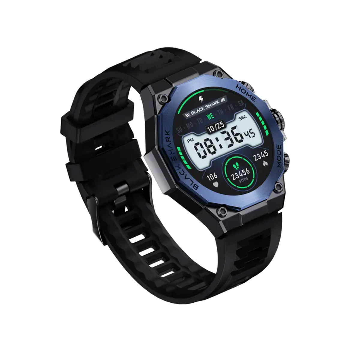 ساعت هوشمند بلک شارک Black Shark S1 Pro Smart Watch رنگ آبی (2)