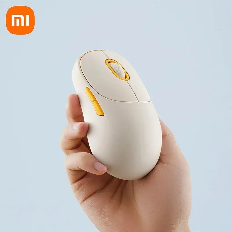 موس بی سیم بی صدای شیائومی مدل Xiaomi Wireless Mouse 3 (XMWXSB03YM)