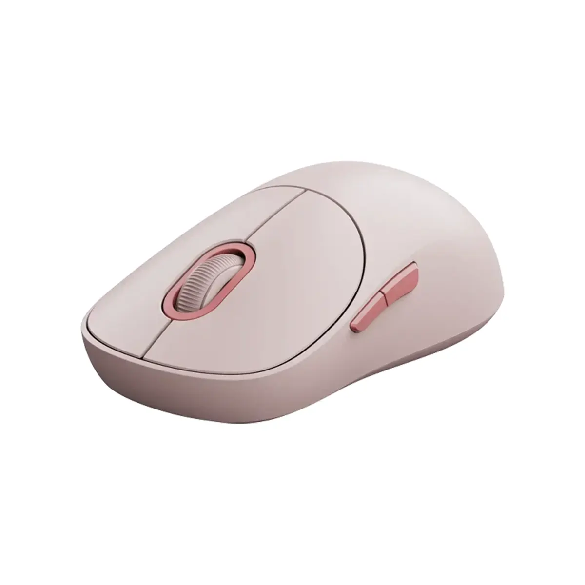 موس بی سیم بی صدای شیائومی مدل Xiaomi Wireless Mouse 3 (XMWXSB03YM) رنگ صورتی