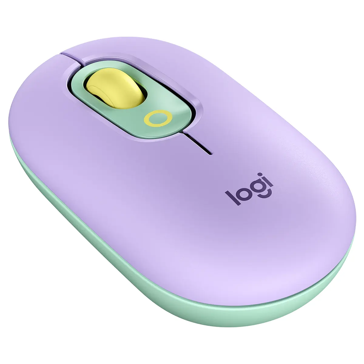 موس بی سیم بی صدای لاجیتک مدل Logitech POP Wireless Mouse Daydream