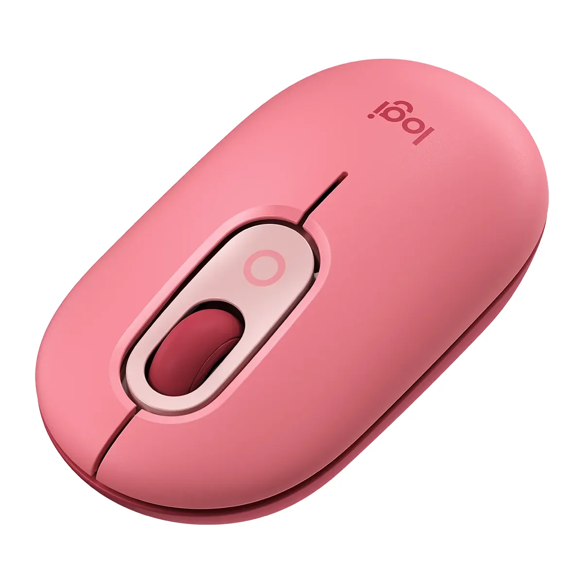 موس بی سیم بی صدای لاجیتک مدل Logitech POP Wireless Mouse Heartbreaker