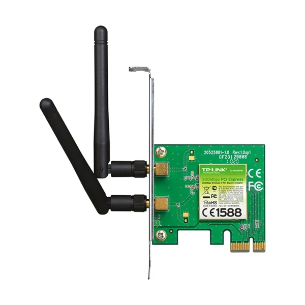 کارت شبکه بی سیم تی پی لینک مدل TP-Link TL-WN881ND 300Mbps Wireless N PCI Express Adapter