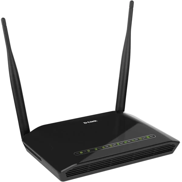 مودم-روتر دی لینک D-Link DSL-2790U ADSL2 Wireless N300 Modem Router رنگ مشکی (1)