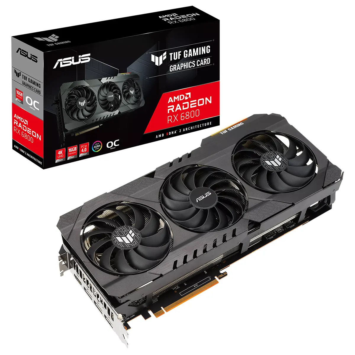 کارت گرافیک ایسوس ASUS TUF Gaming Radeon RX 6800 16GB GDDR6