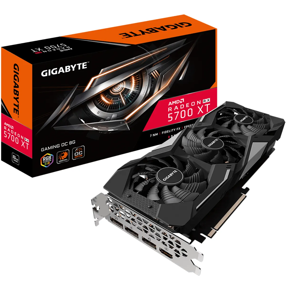 کارت گرافیک گیگابایت GIGABYTE Radeon RX 5700 XT GAMING 8G