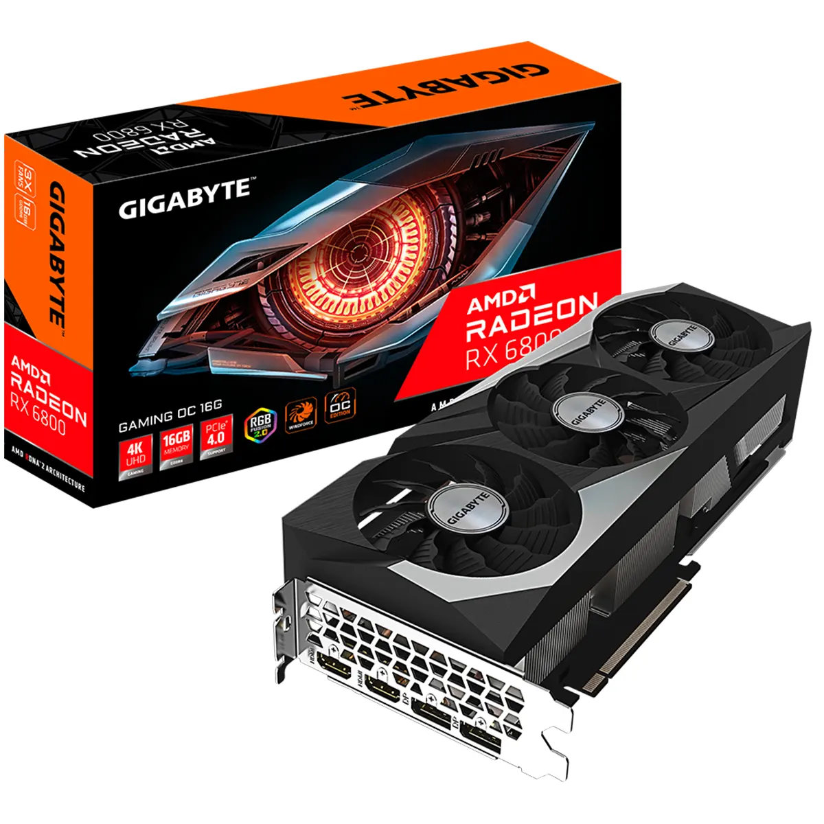 کارت گرافیک گیگابایت GIGABYTE Radeon RX 6800 GAMING OC 16G