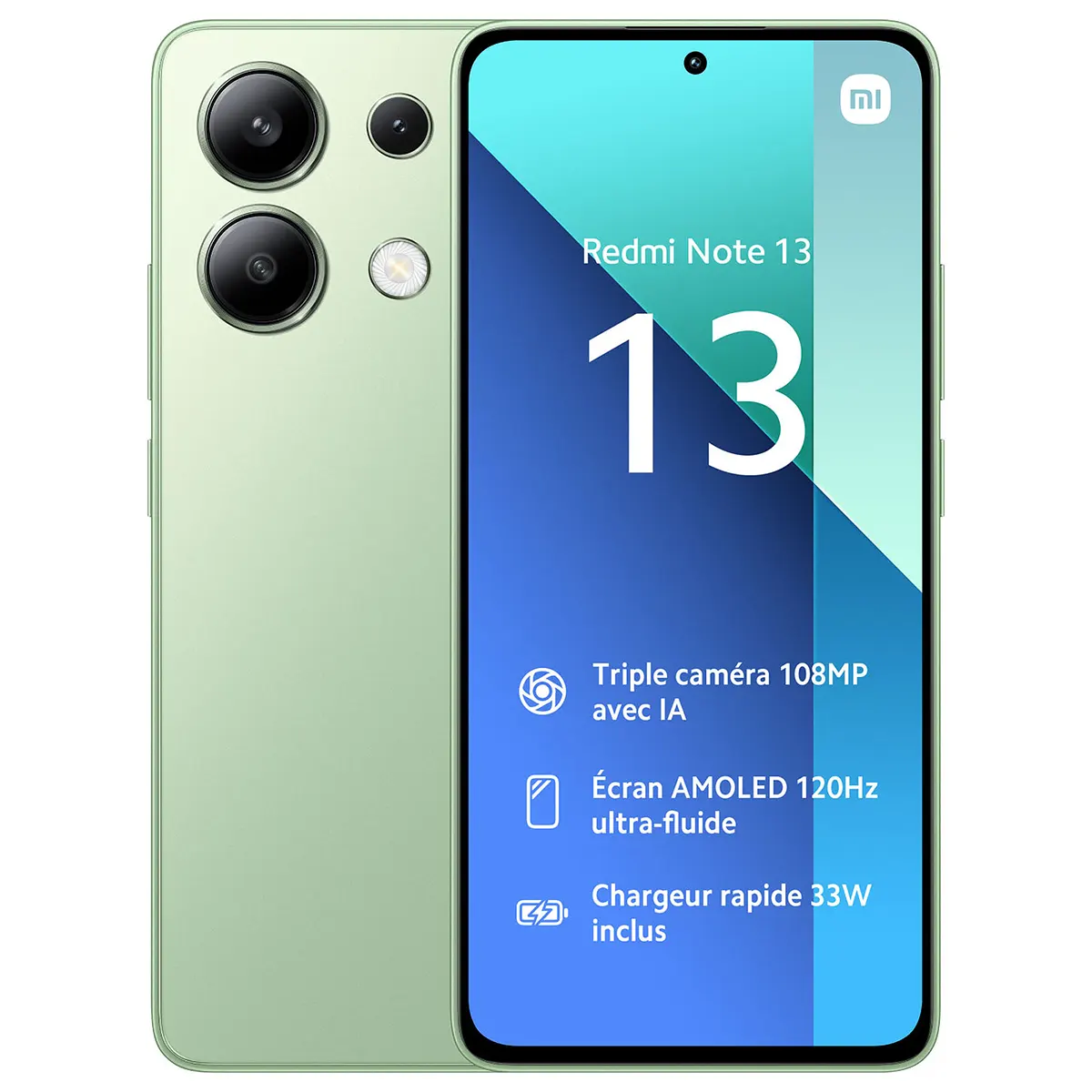 گوشی موبایل شیائومی مدل Redmi Note 13 4G رنگ سبز