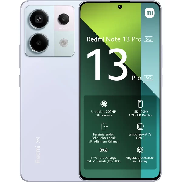 گوشی موبایل شیائومی مدل Redmi Note 13 Pro 5G (6)