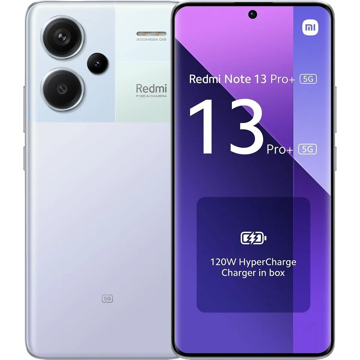 گوشی موبایل شیائومی مدل Redmi Note 13 Pro Plus 5G رنگ بنفش