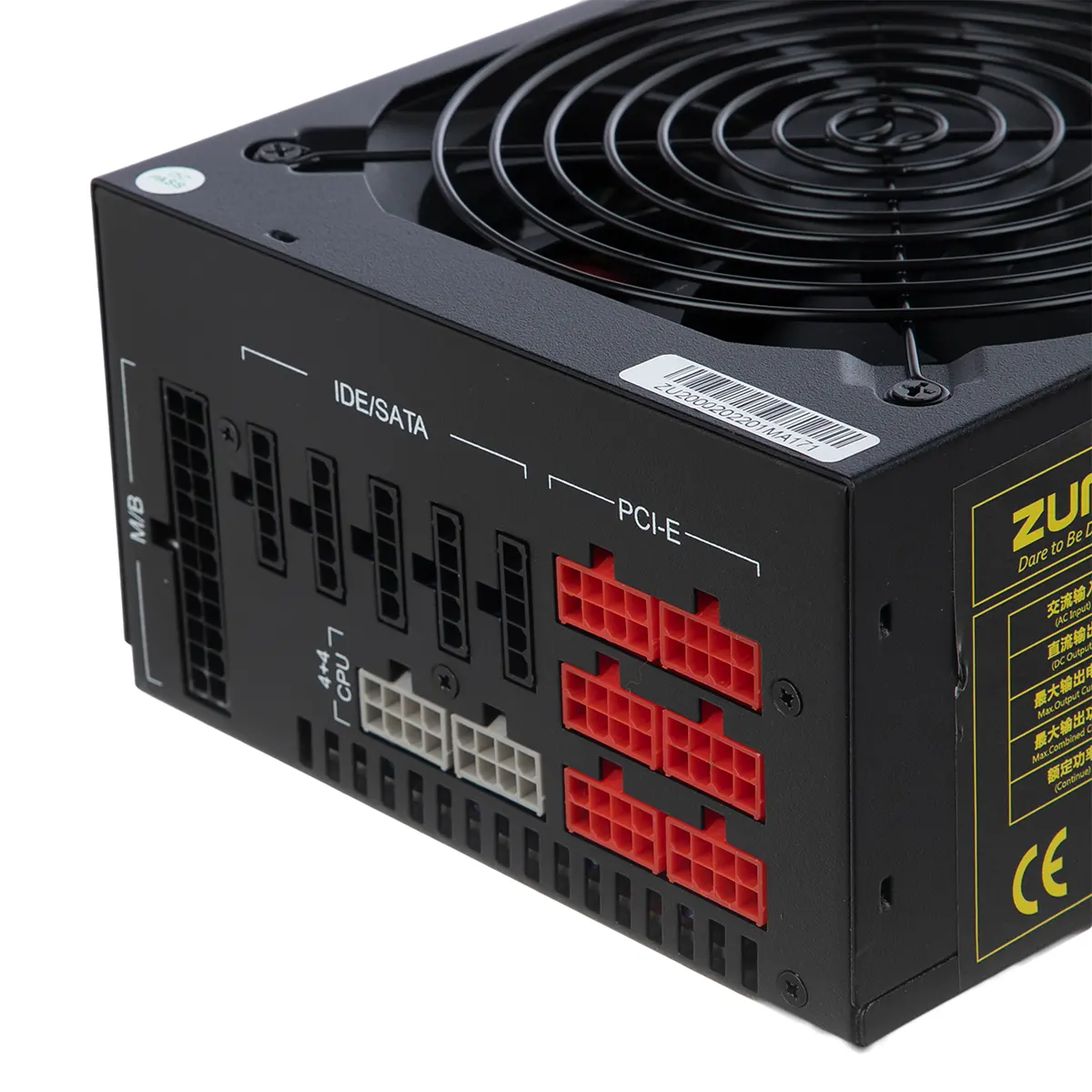 پاور کامپیوتر زومکس 2000 وات Zumax ZU-2000W 90 Plus Gold Full Modular Power Supply