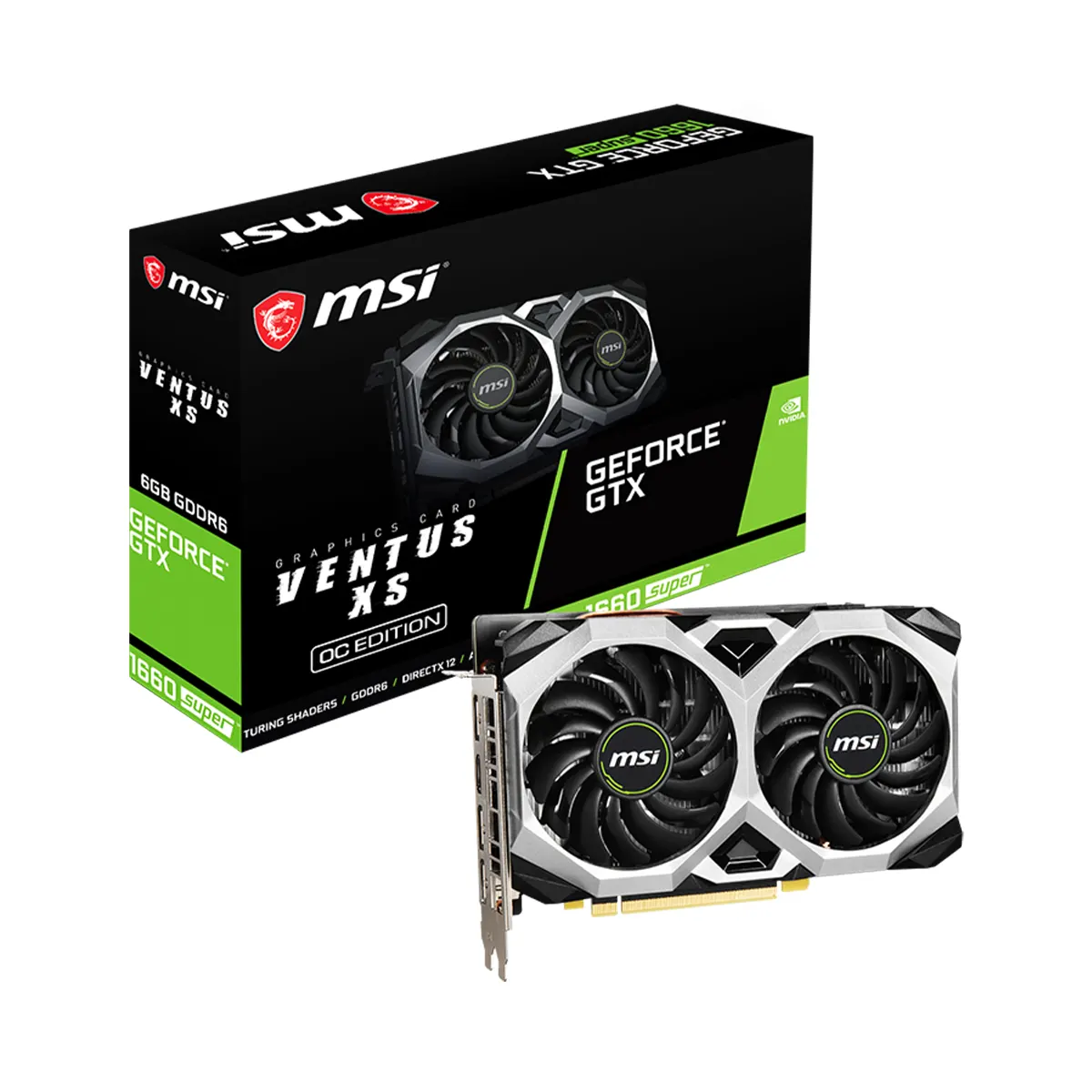 کارت گرافیک ام اس آی MSI NVIDIA GeForce GTX 1660 SUPER VENTUS XS OC 6GB