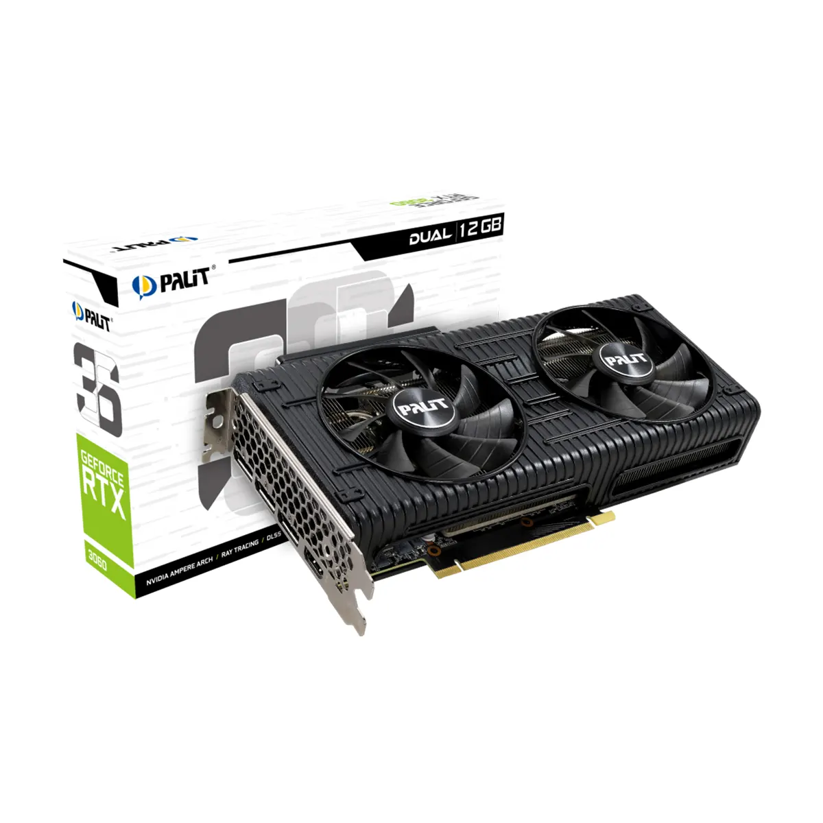 کارت گرافیک پلیت Palit GeForce RTX 3060 Dual 12GB