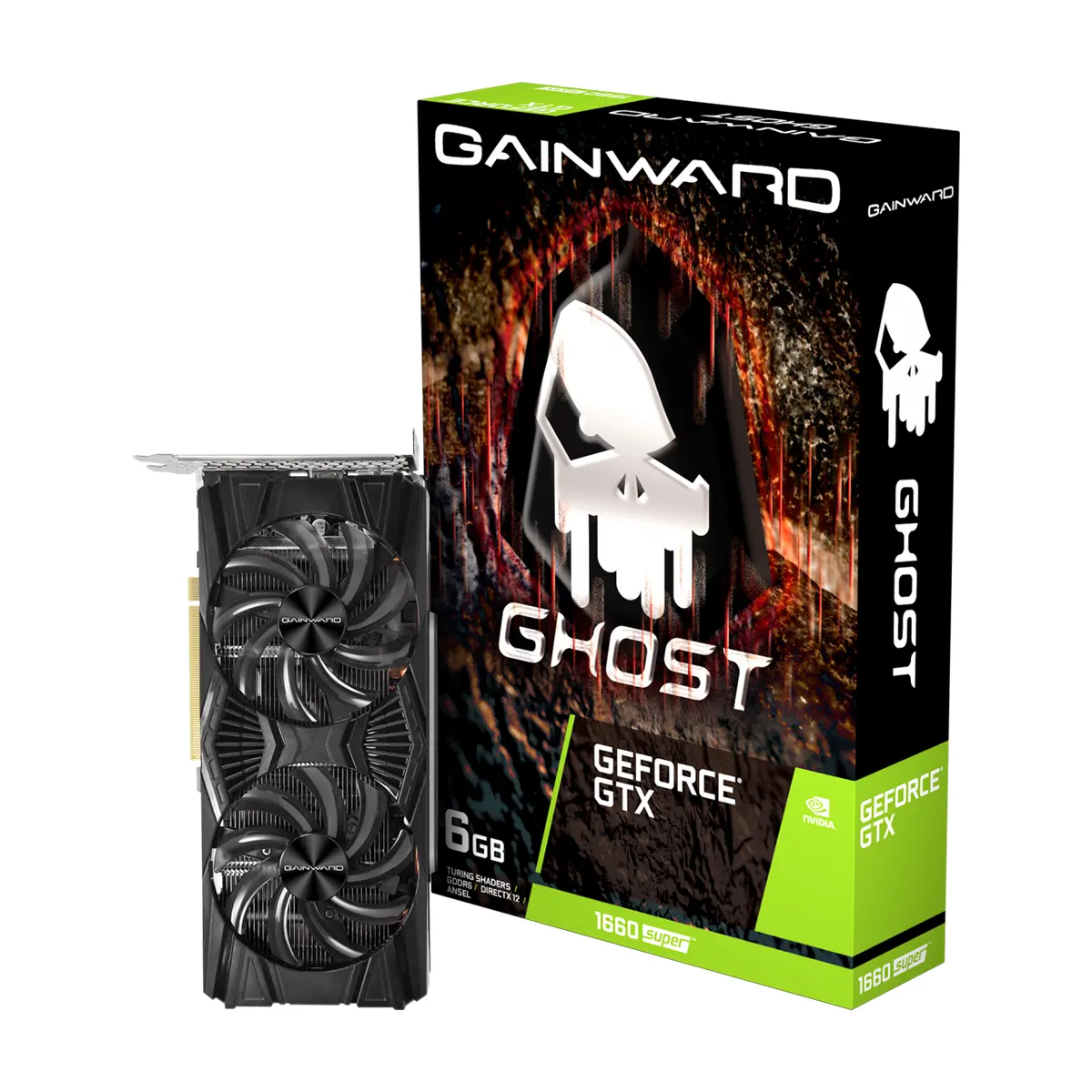 کارت گرافیک گینوارد Gainward GeForce GTX 1660 SUPER Ghost 6GB