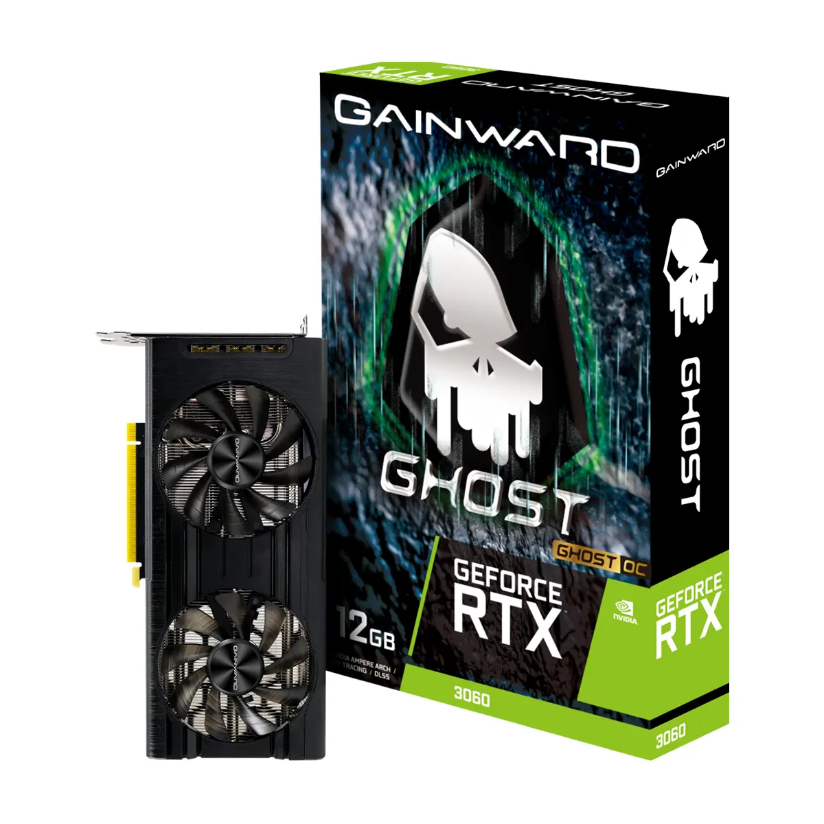 کارت گرافیک گینوارد Gainward GeForce RTX 3060 Ghost OC 12GB