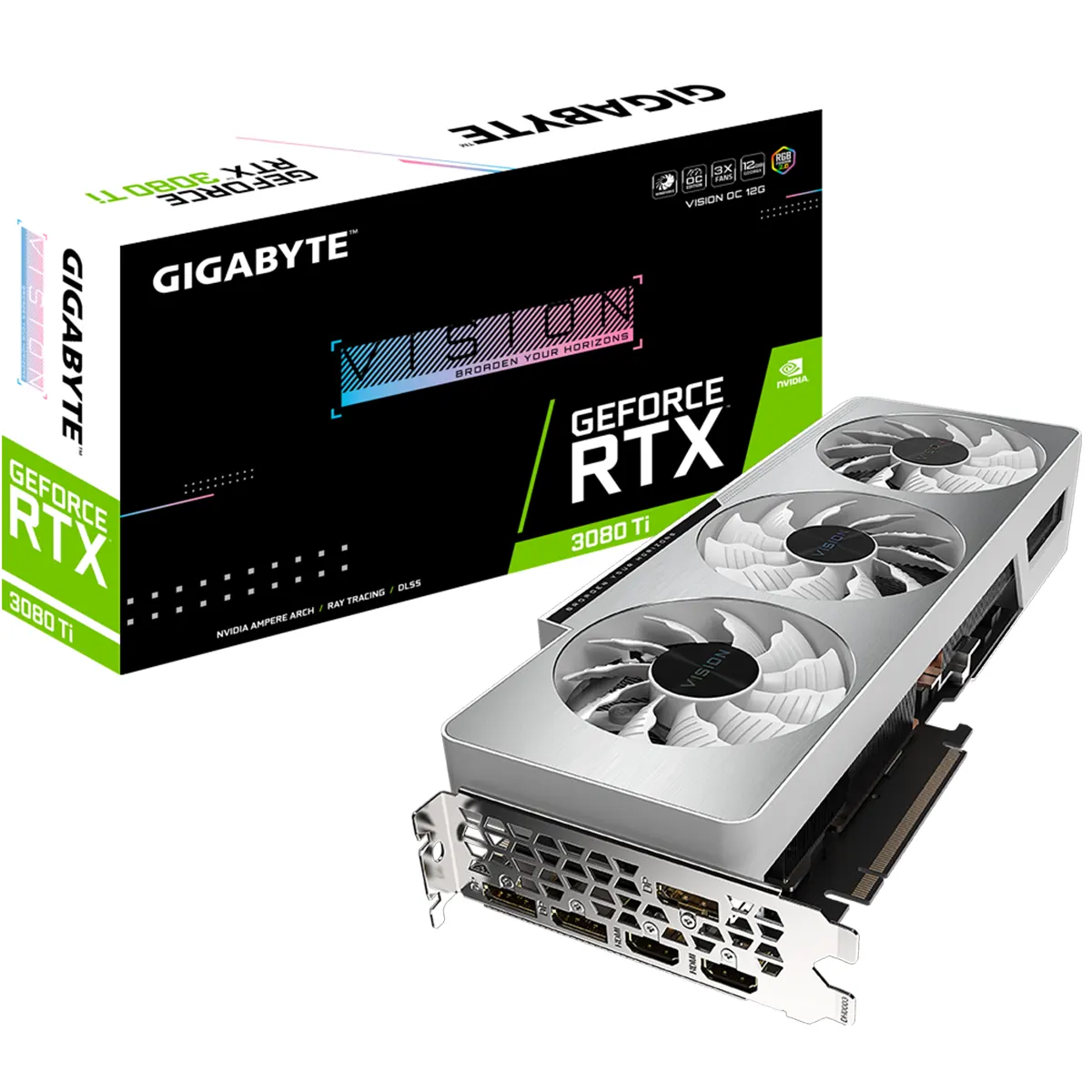 کارت گرافیک گیگابایت Gigabyte GeForce RTX 3080 Ti VISION OC 12G