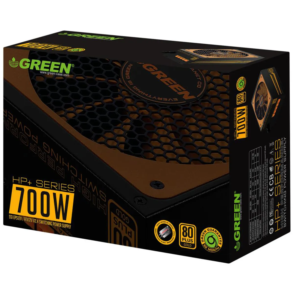 پاور کامپیوتر گرین Green GP700B-HP 80 Plus GOLD