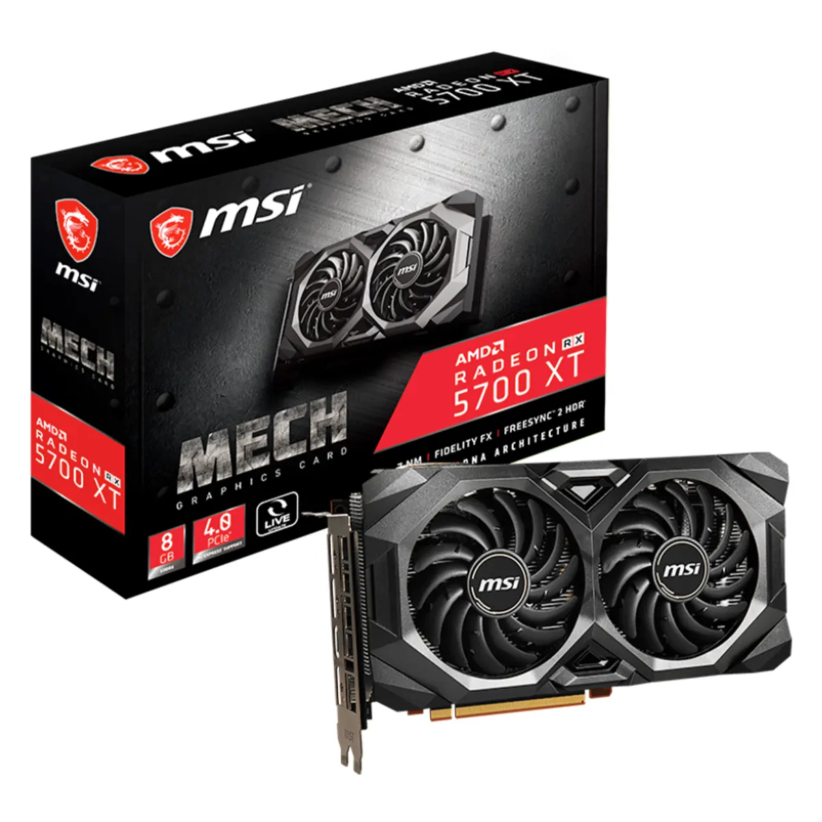 کارت گرافیک ام اس آی MSI Radeon RX 5700 XT MECH 8GB