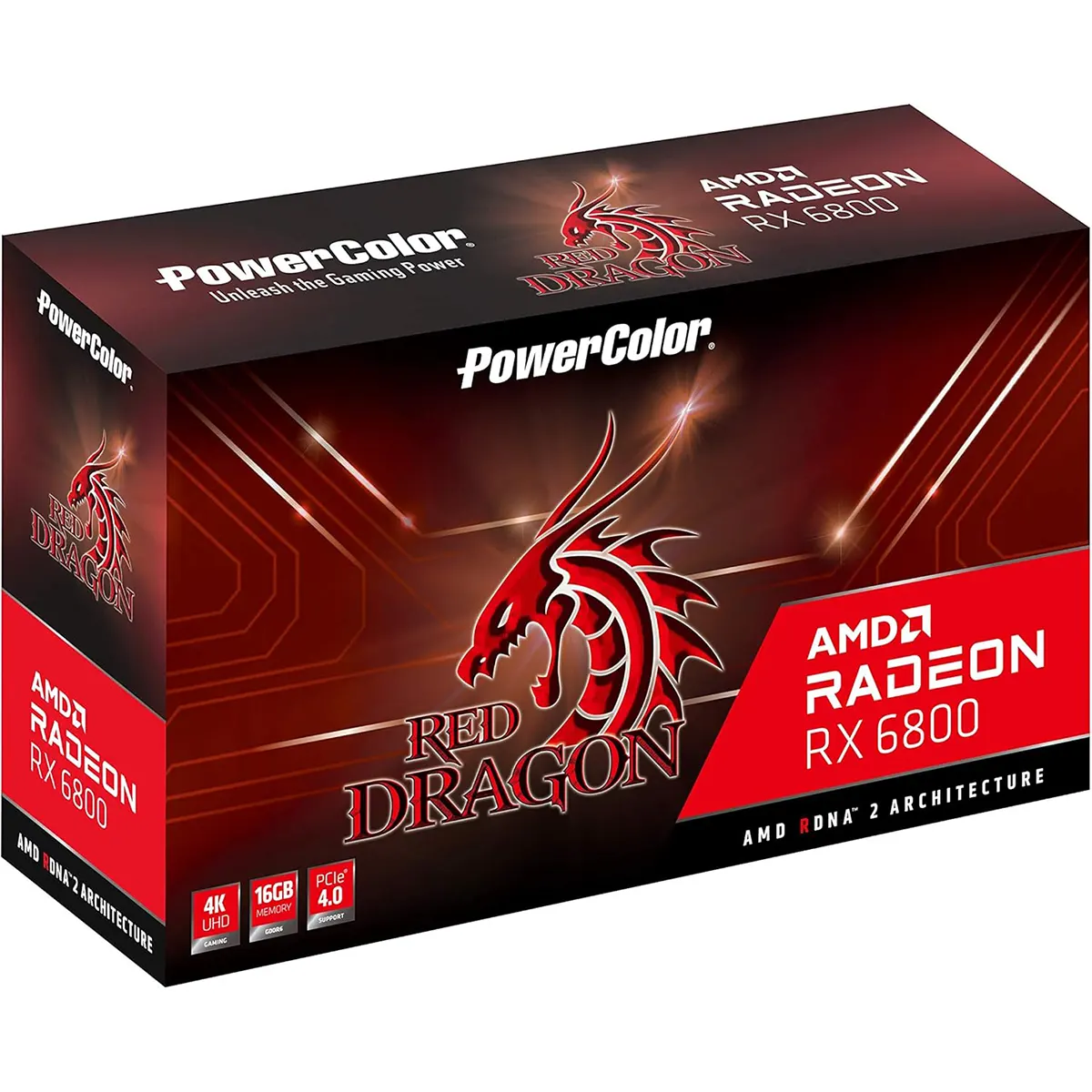 کارت گرافیک پاورکالر PowerColor Red Dragon AMD Radeon RX 6800 16GB