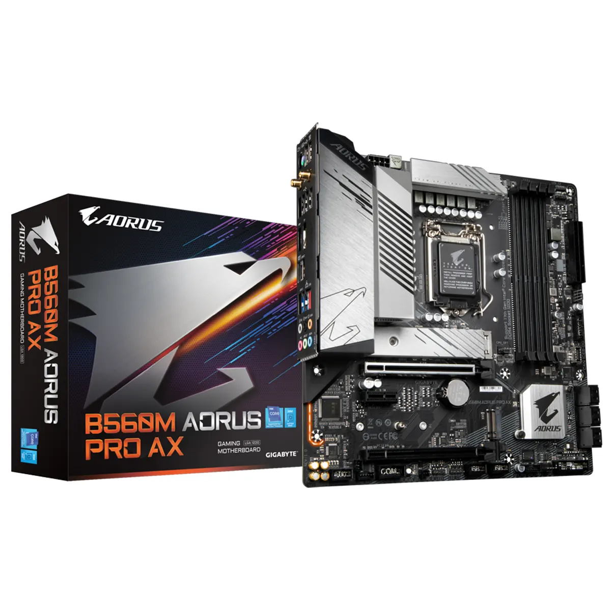 مادربورد گیگابایت مدل GIGABYTE B560M AORUS PRO AX WiFi Motherboard