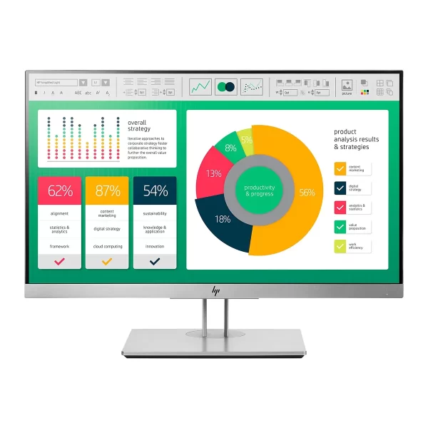 مانیتور 21.5 اینچ اچ پی مدل HP EliteDisplay E223 FHD 21.5" IPS Monitor