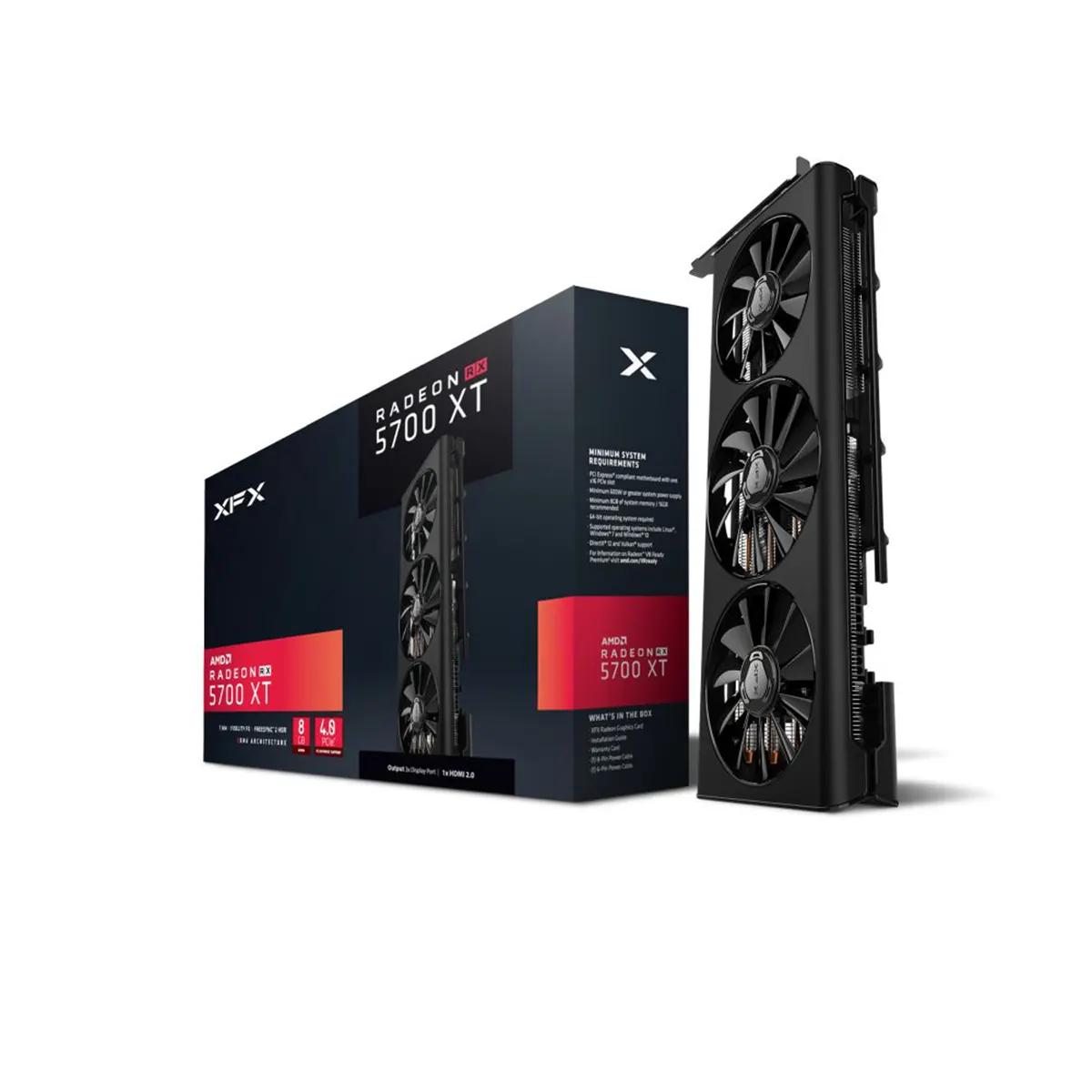 کارت گرافیک ایکس اف ایکس XFX AMD Radeon RX 5700 XT Triple Dissipation 8GB GDDR6