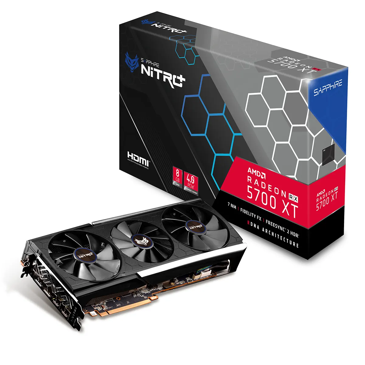 کارت گرافیک سافایر SAPPHIRE NITRO+ RX 5700 XT 8G GDDR6