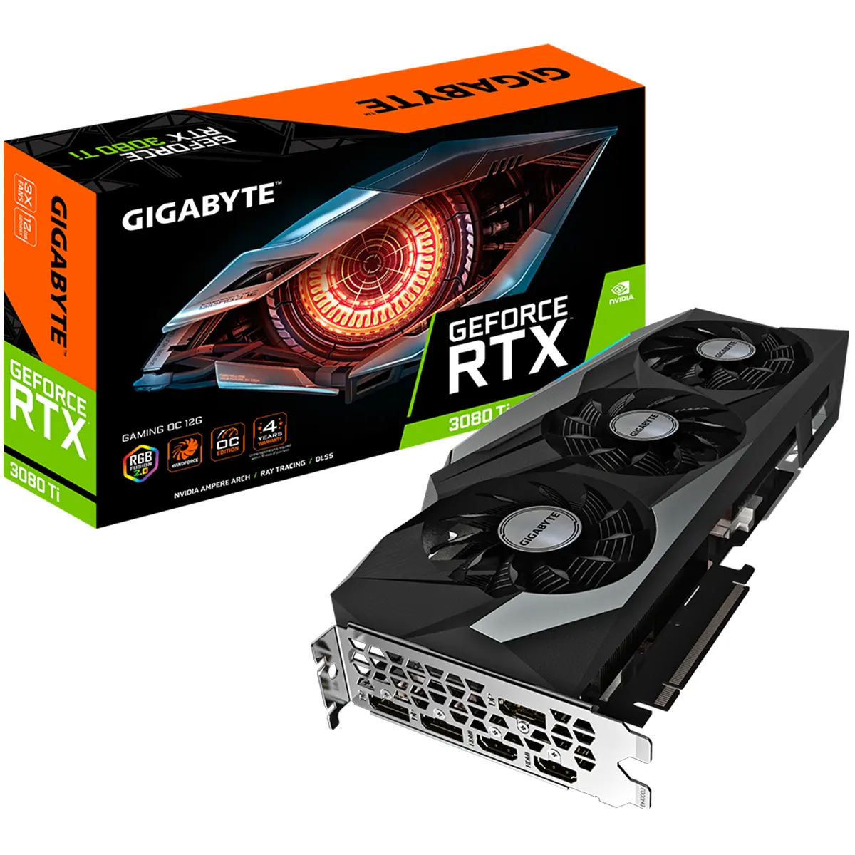 کارت گرافیک گیگابایت Gigabyte GeForce RTX 3080 Ti GAMING OC 12G