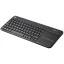 کیبورد و تاچ پد بی سیم تلویزیون و کامپیوتر لاجیتک مدل Logitech K400 Plus Wireless Touch Keyboard (3)